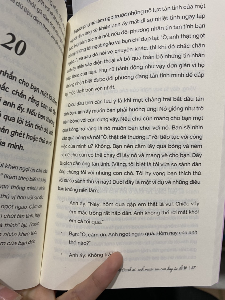 Cuốn Sách " Crush Ơi, Anh Muốn Em Cưa Hay Tự Đổ "