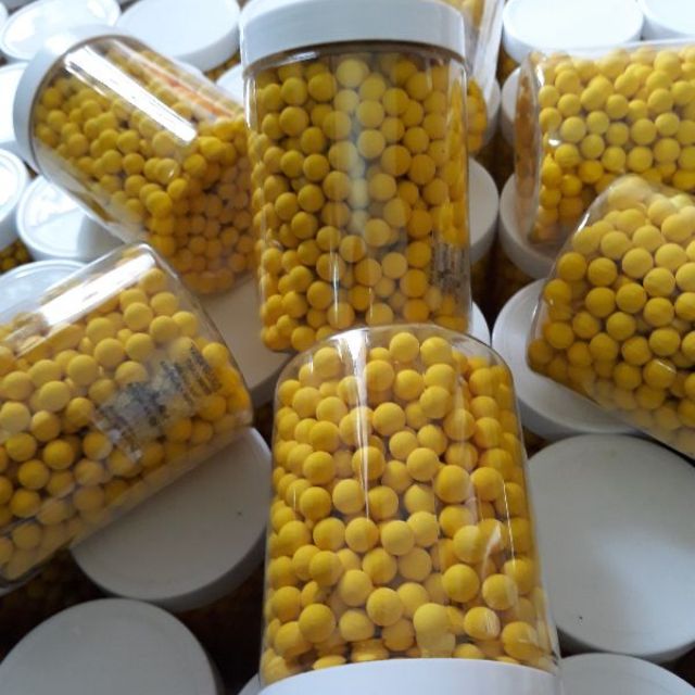 Viên tinh nghệ mật ong 1kg =2 hộp như hình