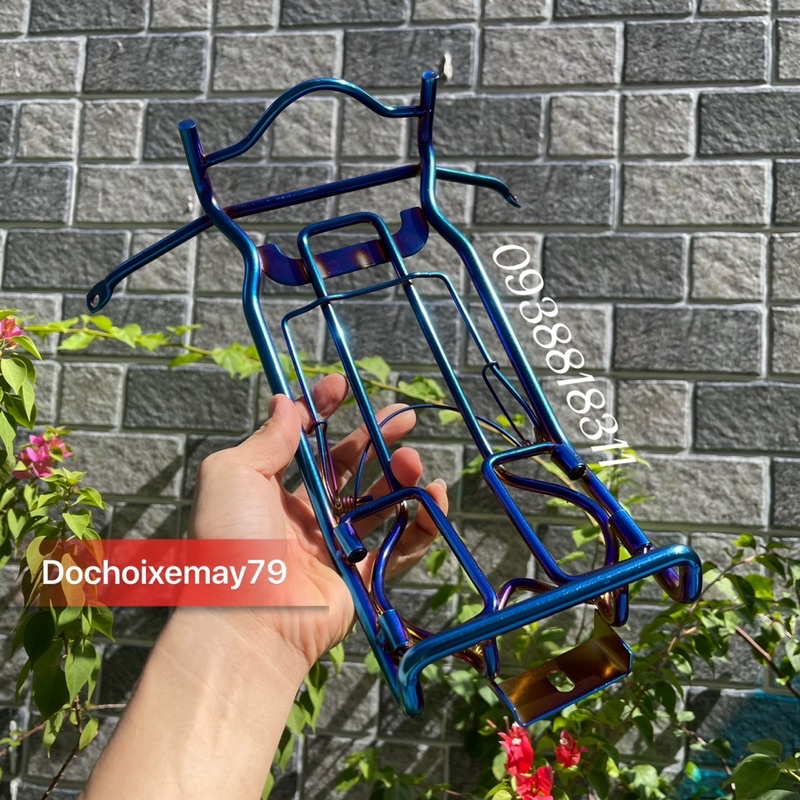 Baga giữa inox titan future 125 - future mập 2018-2019