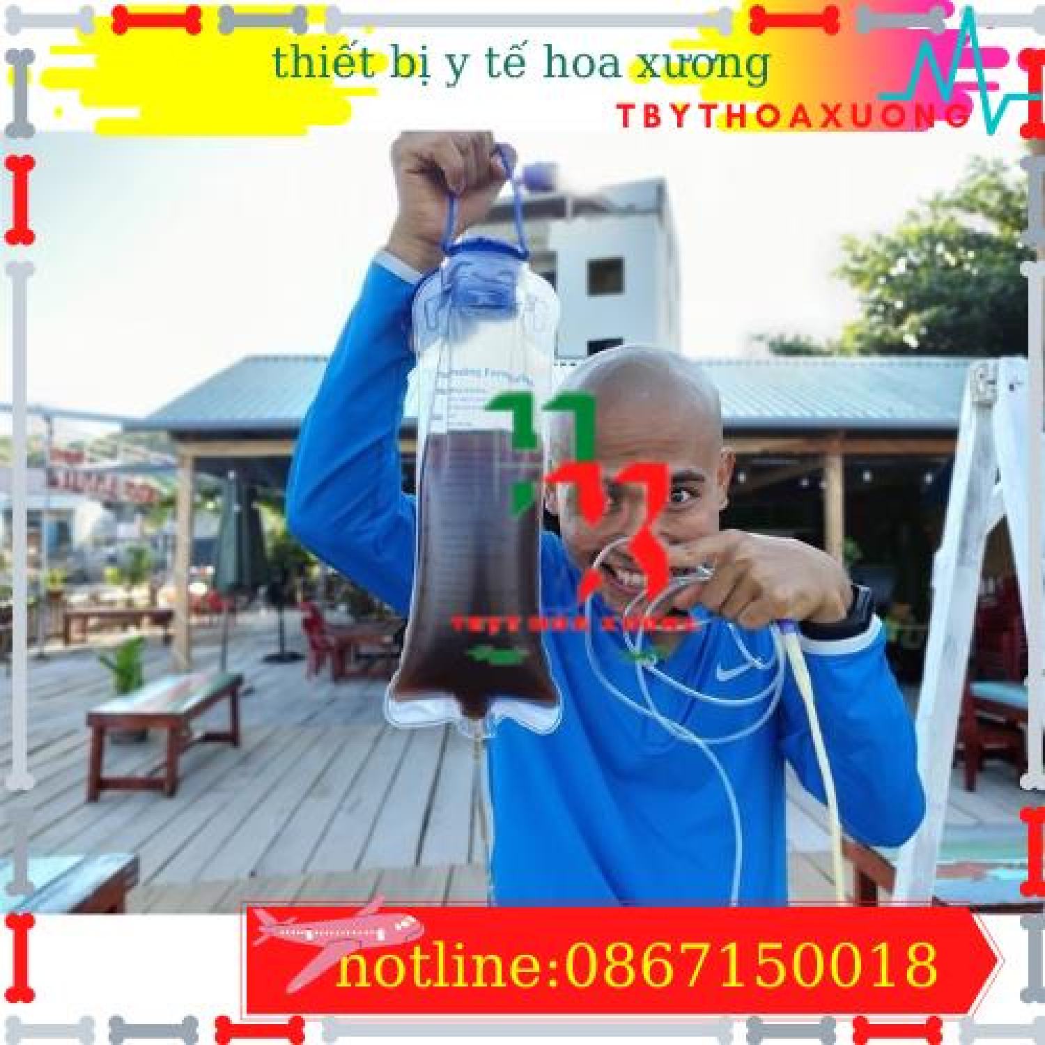 [TÚI + DÂY TRUYỀN] BỘ DỤNG CỤ TÚI TRUYỀN THẢI ĐỘC CAFE ENEMA