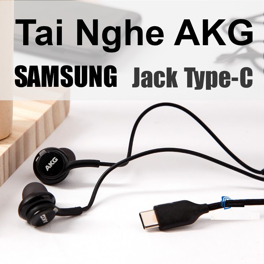 Chuẩn Zin Tai nghe Samsung AKG chân cắm TypeC dùng cho Samsung Galaxy S21 / s21+ /s21 Ultra / S20 / S20FE / Note 10 -Bảo Hành 12 Tháng đổi mới - Happy Shop