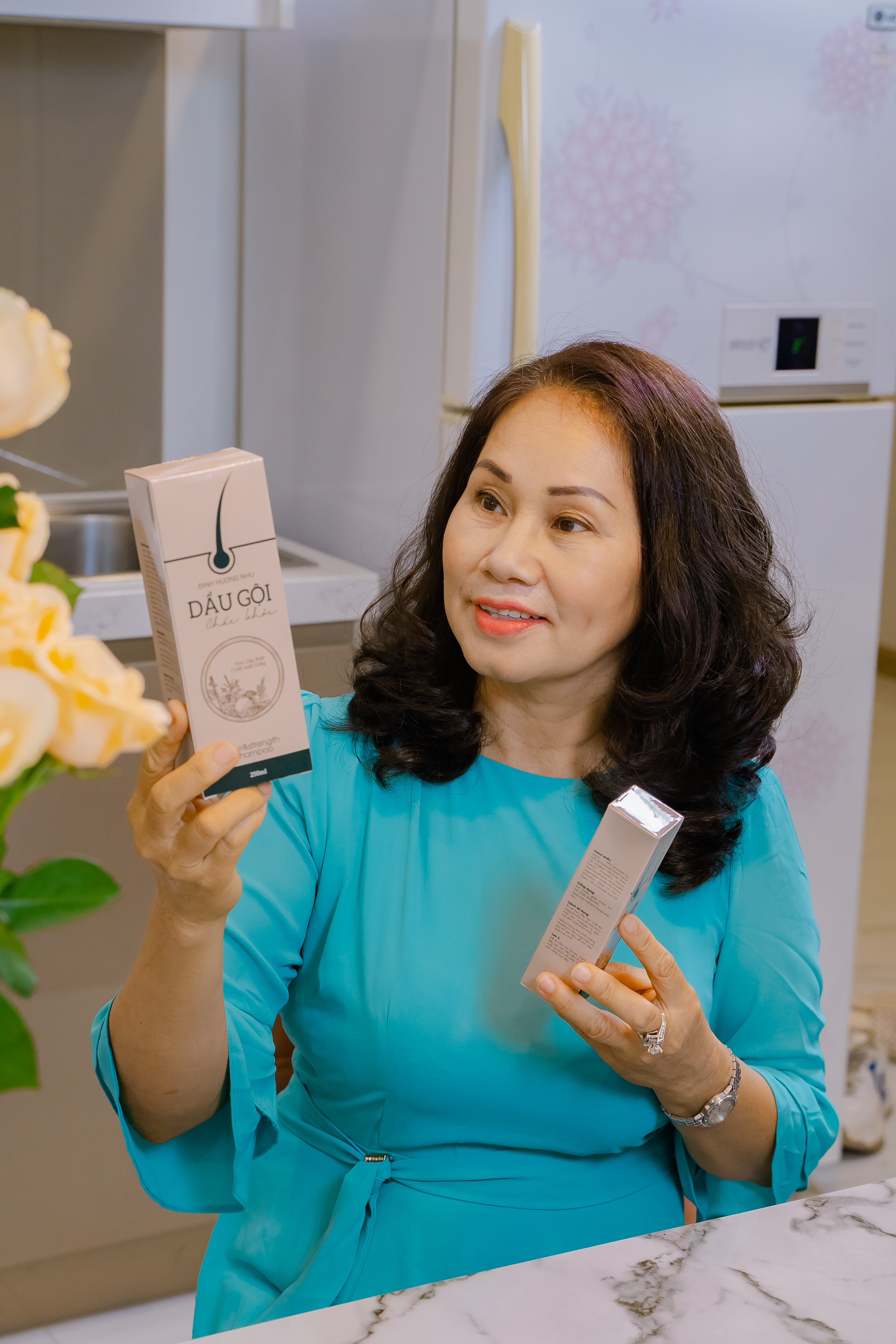 [CHÍNH HÃNG] Tinh Chất Xịt Tóc Đinh Hương Nhu - Dưỡng Tóc Giúp Mọc Tóc 120ml