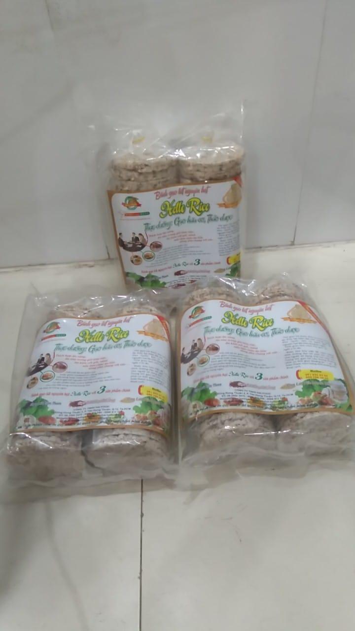 [HCM]bánh gạo lứt hello rice (dưỡng sinh -chay)