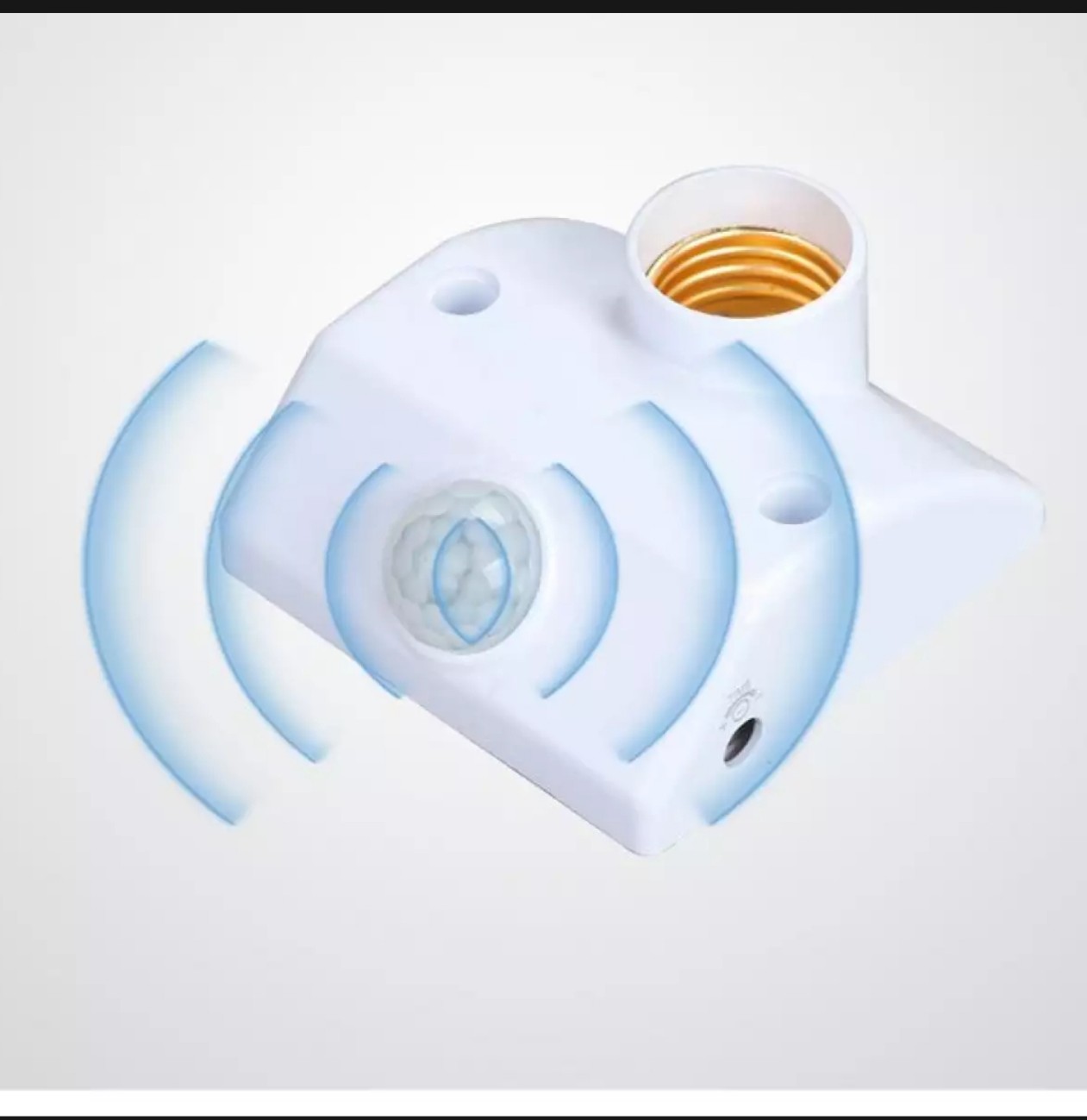 đui đèn cảm ứng hồng ngoại đui E27