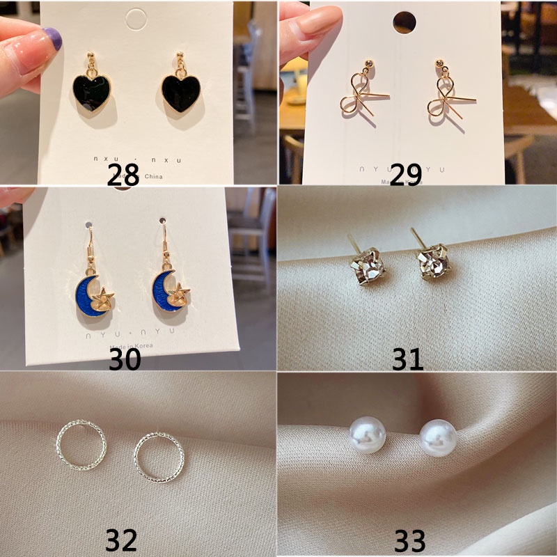 Bông Tai Thời Trang Phong Cách Hàn Quốc