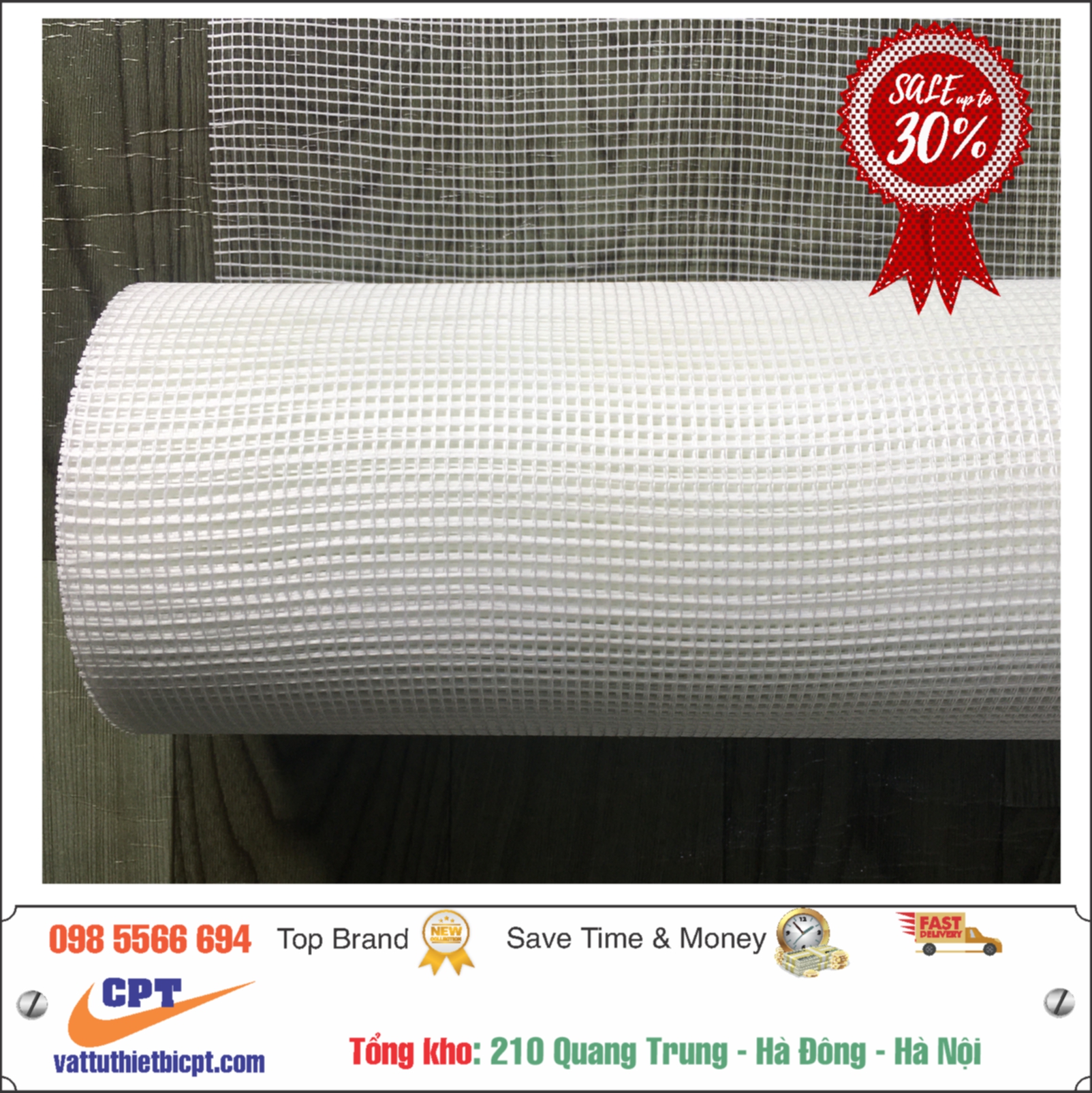 Lưới thủy tinh/ Lưới thủy tinh chống thấm