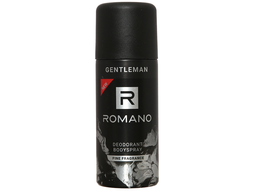 Xịt khử mùi toàn thân Romano 150ml
