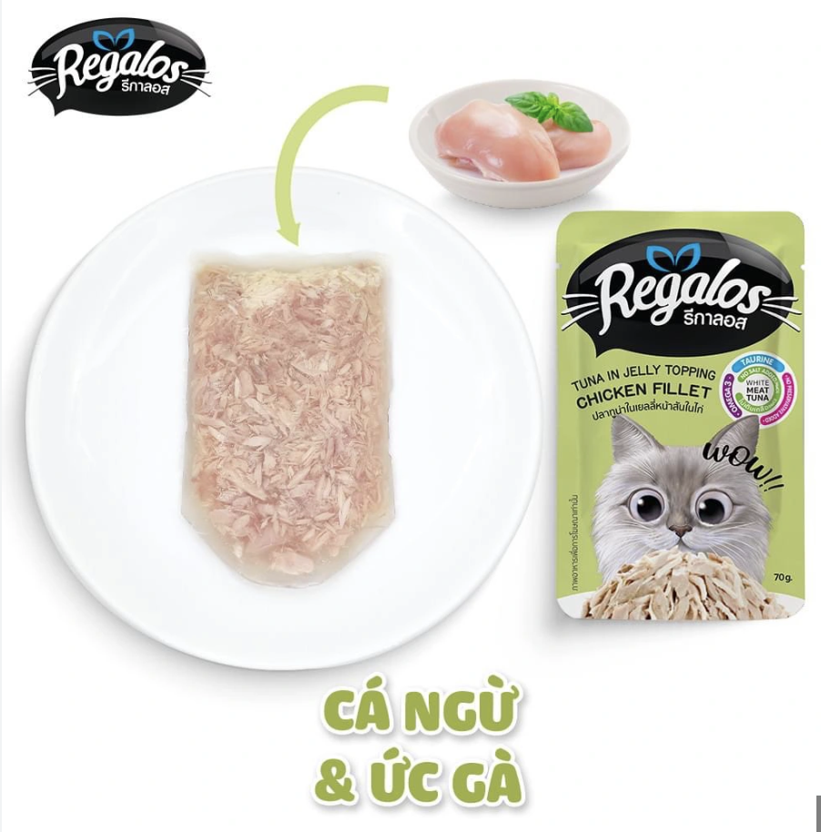 Pate Regalos cho mèo 70g