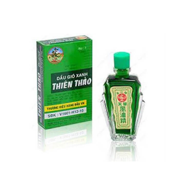 [CAM KẾT CHÍNH HÃNG] Dầu gió xanh Thiên Thảo 12ml