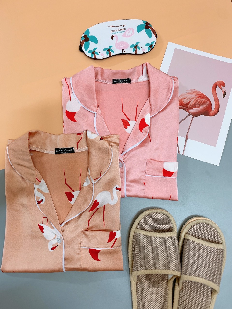 PIJAMA CHẤT VẢI LỤA MỀM MÁT IN HÌNH HOẠT HÌNH SIÊU CUTE