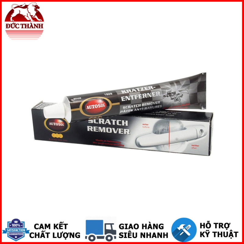 KEM XÓA XƯỚC CHO BỀ MẶT SƠN, NHỰA, KÍNH AUTOSOL SCRATCH REMOVER #1300 75ML