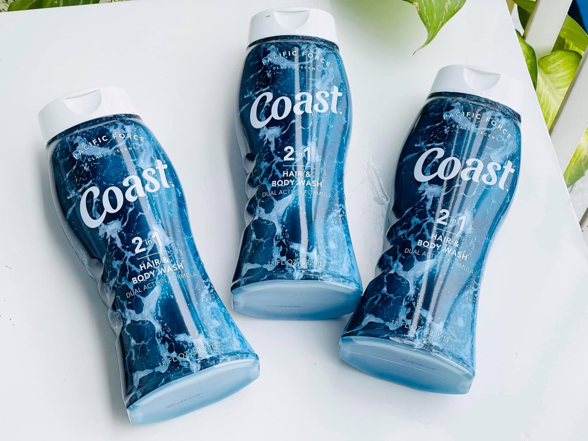 Dầu gội và sữa tắm Coast