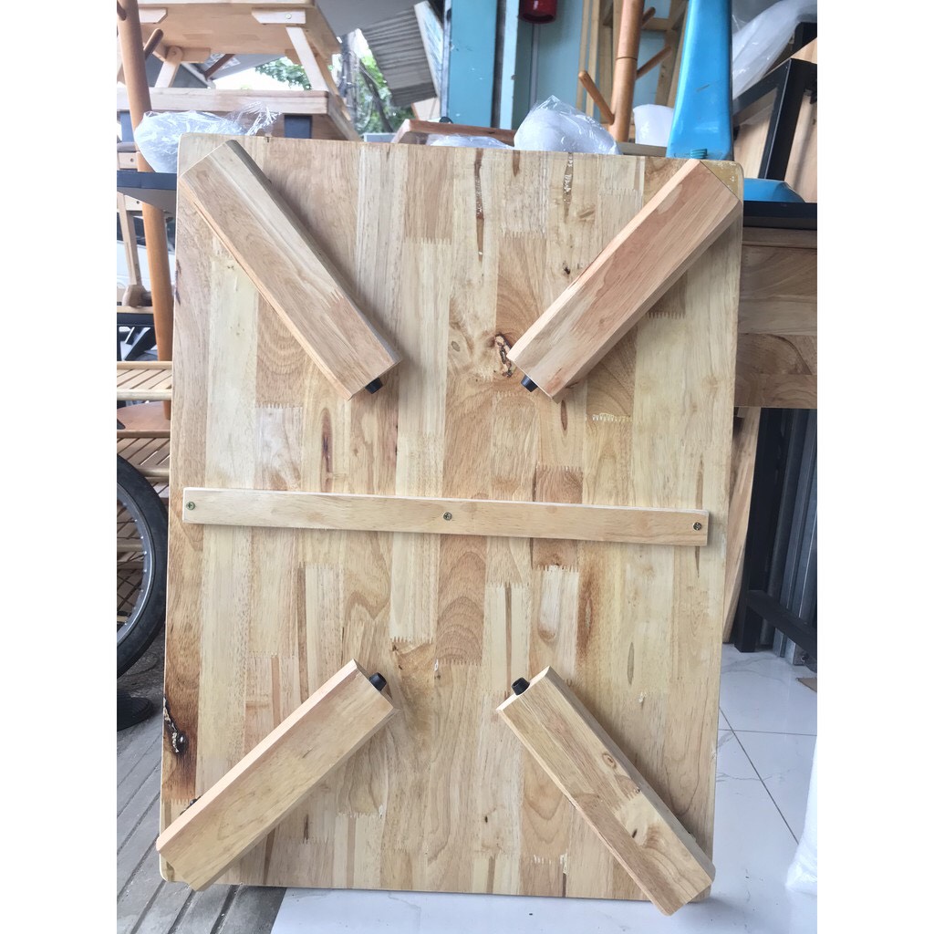 Bàn Gỗ Ngồi Bệt Chân Gấp Xếp Gọn ( Cao 30cm)