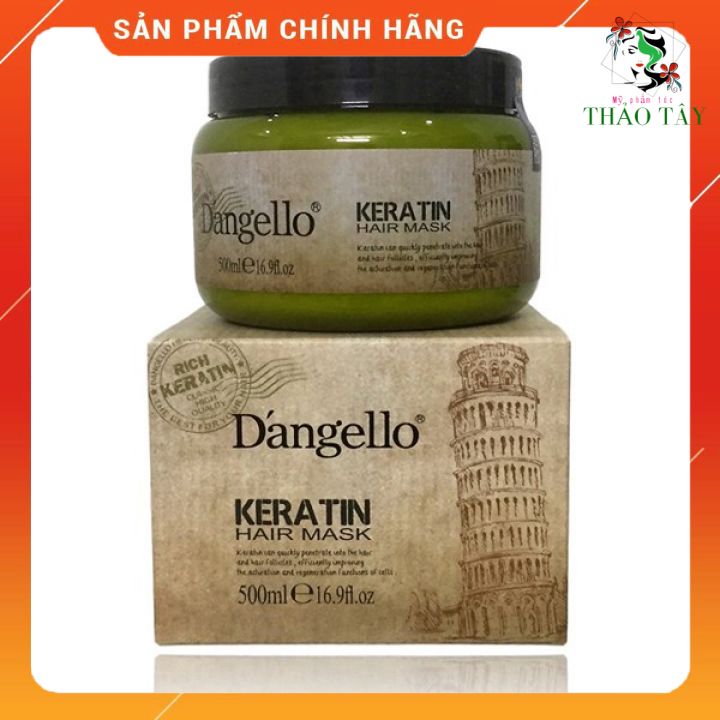 Dầu ủ phục hồi tóc hư tổn Dangello Keratin Hair mask 500ml
