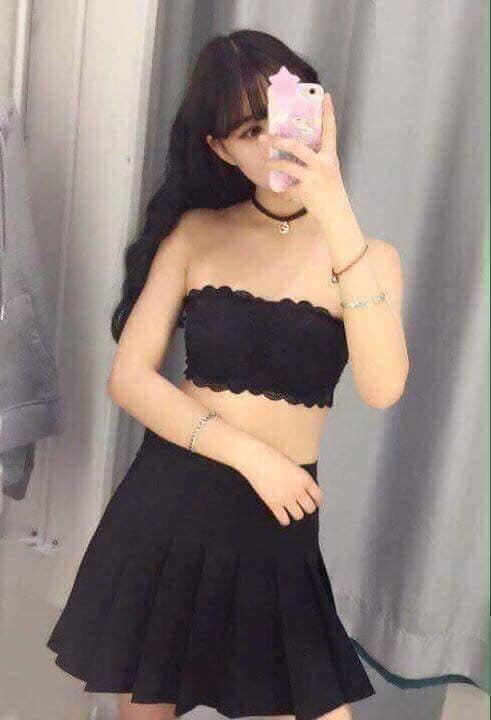 Áo ngực bara ren không dây cá tính ( be)