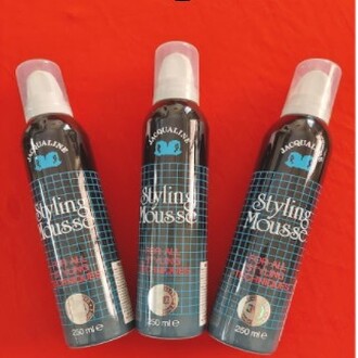 [HCM]Mousse tạo kiểu tóc Jacqualine 250ml (blue black)