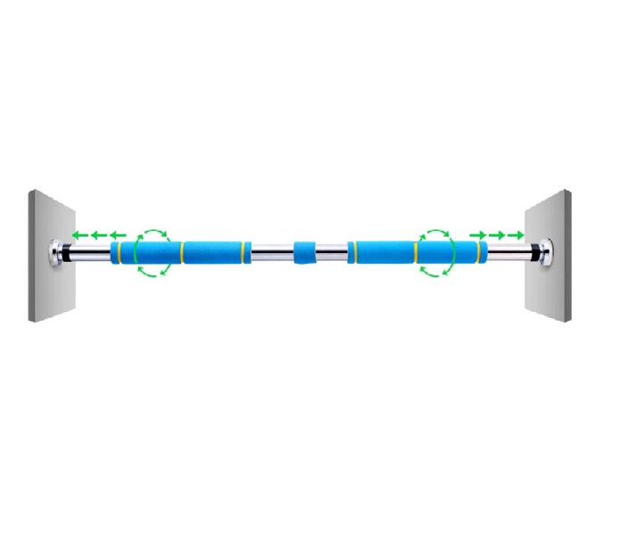 Xà Đơn Gắn Cửa 2016 dài 80 - 130cm
