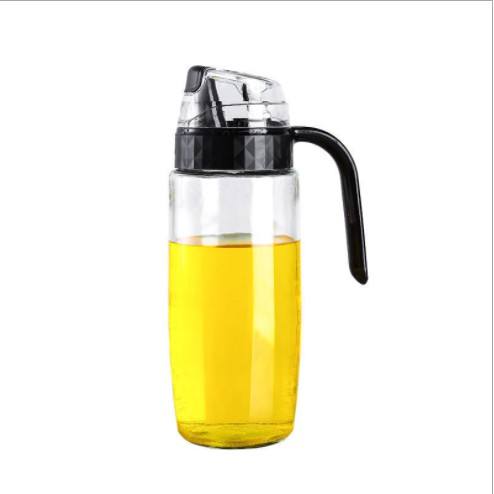 Bình rót dầu tự động mở nắp