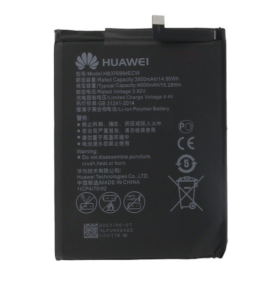 Pin huawei honor 8 pro/ hb386590ecw / 376994