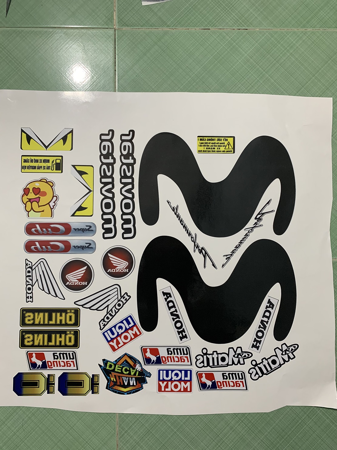 Tem xe cub đen movi