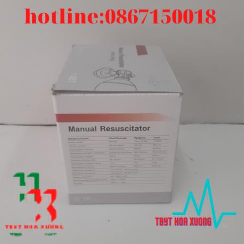 Bóng Bóp Ambu Cấp Cứu Oxy Tập Thở [Người Lớn, Trẻ Em]