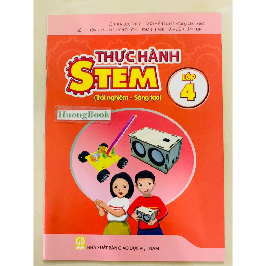 Sách - Thực hành stem lớp 5 ( trải nghiệm - sáng tạo ) - 2023