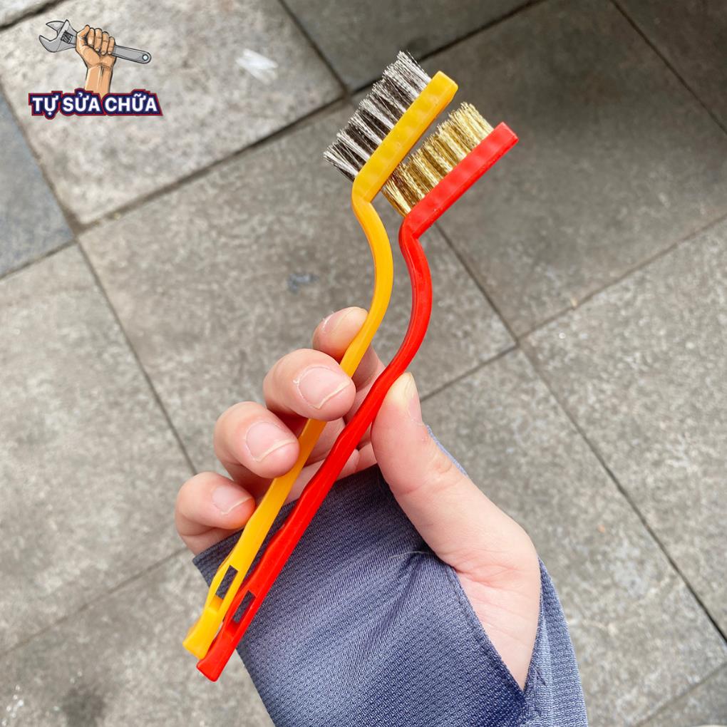 Wire brush, professional copper wire brush for metal rust cleaning