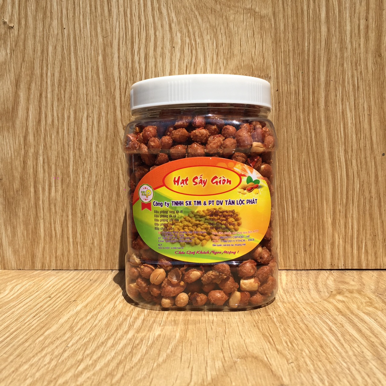 [HCM]500g Đậu Phộng Rang Tỏi Ớt  - Tuthiennhien