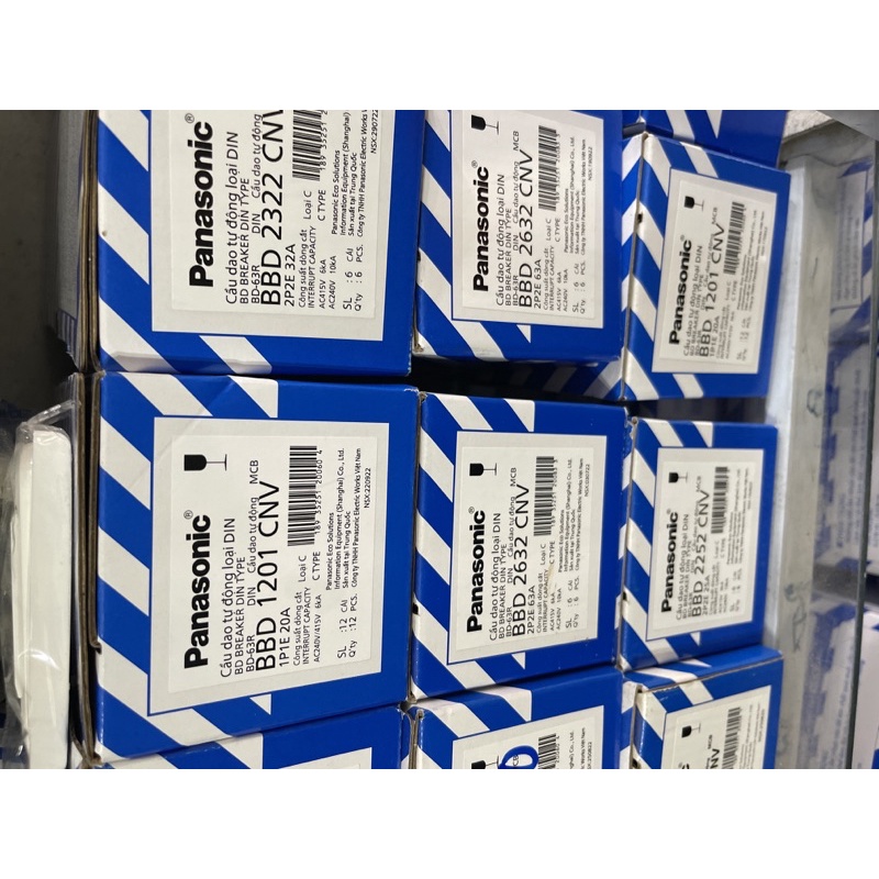 [PANASONIC] Át cài đơn - Át tép C16/C20/C25/C32/C40/C63