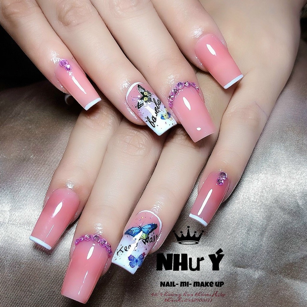 Sticker Bướm Phản Quang Nail - sinailmi