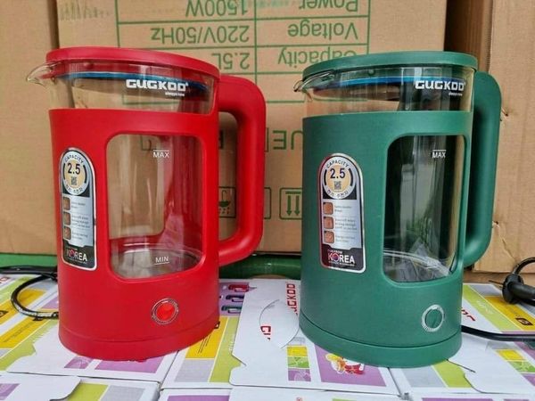 Ấm siêu tốc Ấm đun nước siêu tốc - ấm siêu tốc thủy tinh cao cấp 2.0L GUGKDD-ST13