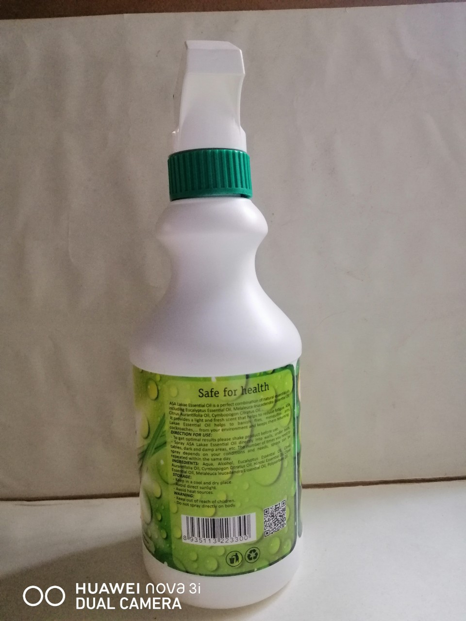 TINH DẦU XUA ĐUỔI MUỖI ASA LAKAE 350ML