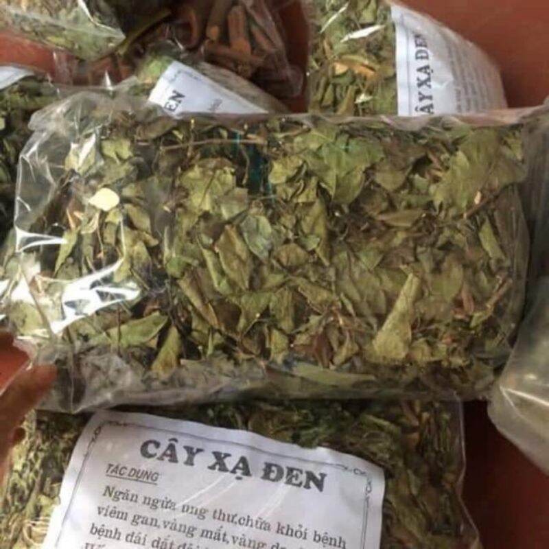 lá xạ đen hoà bình 1kg xanh thơm sạch.