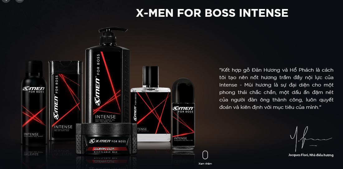 Nước Hoa Xmen For Boss 49ml Mùi Intense