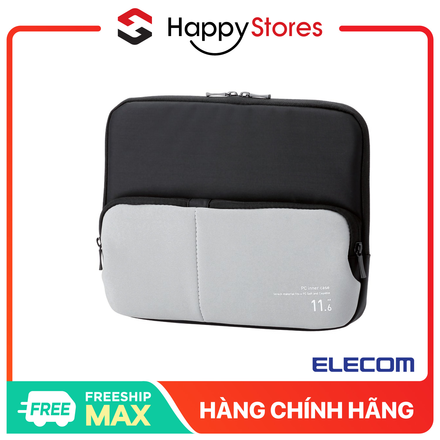 Túi chống sốc Laptop 11.6inch ELECOM BM-IBPT11