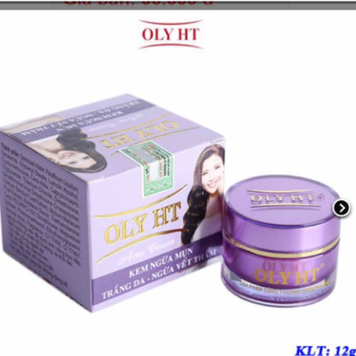 Kem ngừa mụn Oly HT 12g