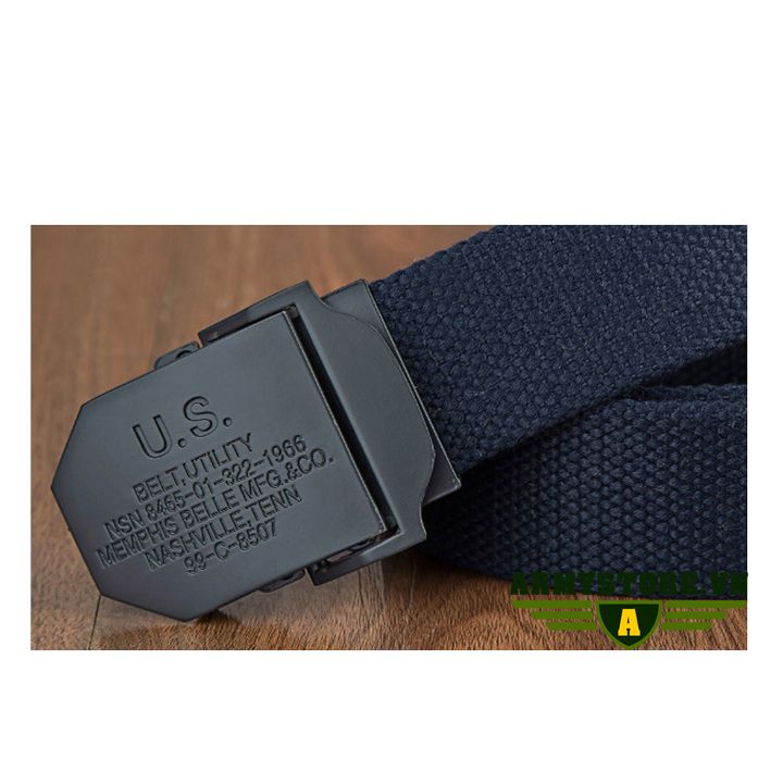 [HCM]Dây thắt lưng lính mỹ cao cấp ARM-832 (Xanh lính)