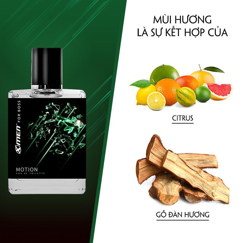 Nước hoa EDT X-Men for Boss Motion 49ml