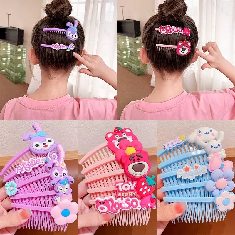 Set 5 Sược xược tóc mái tóc con hoạt hình dễ thương KAKA