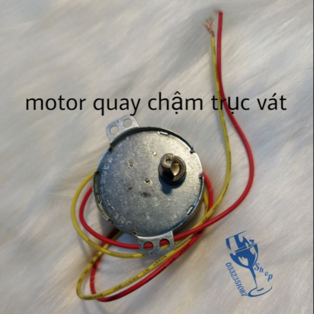 Motor quay chậm - tuốc năng trục vát dùng cho quạt điều hoà hơi nước