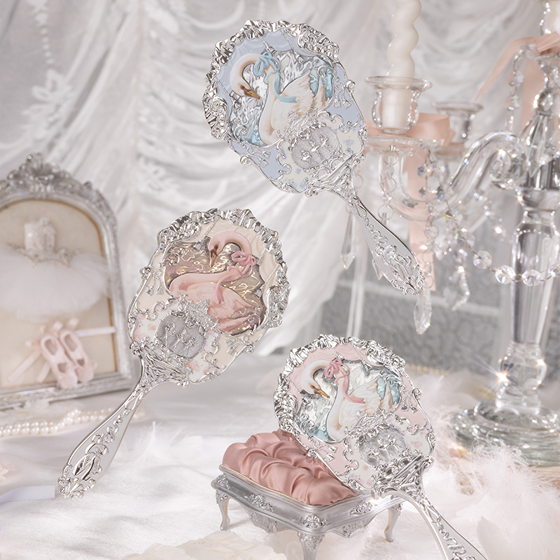 [GIFT not for sale] Flower Knows Moonlight Mermaid Series Hand Mirror