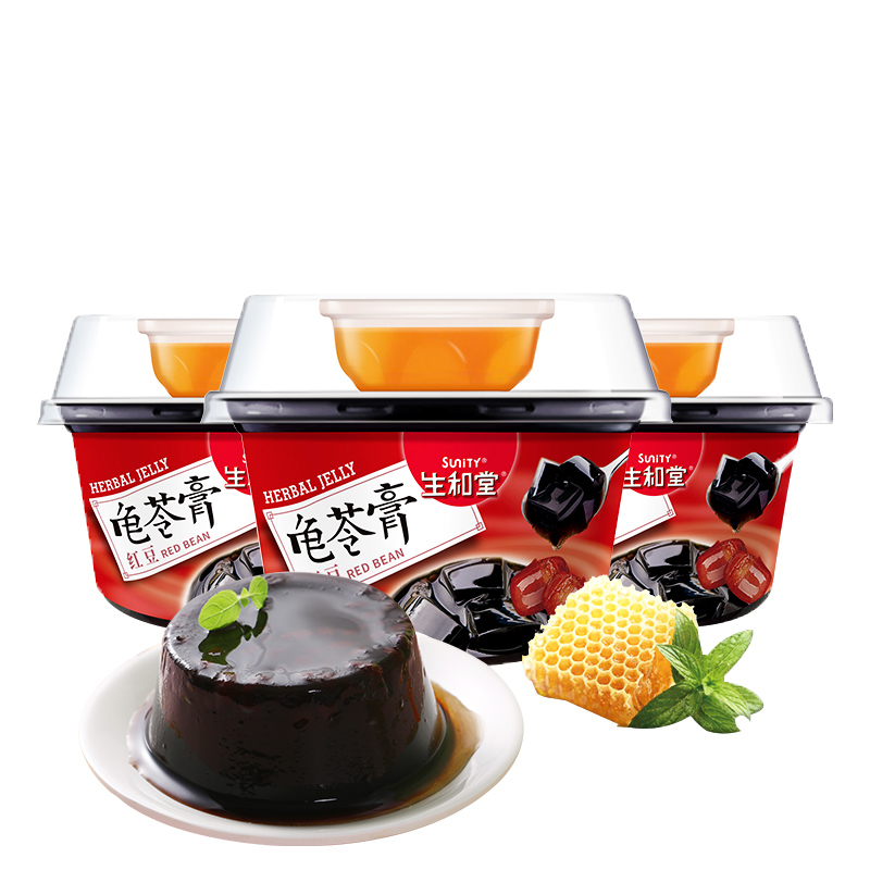 Thạch Cao quy linh đậu đỏ 215g