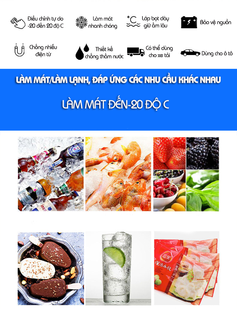 Tủ Lạnh Ô Tô Alpicool 25L - 30L