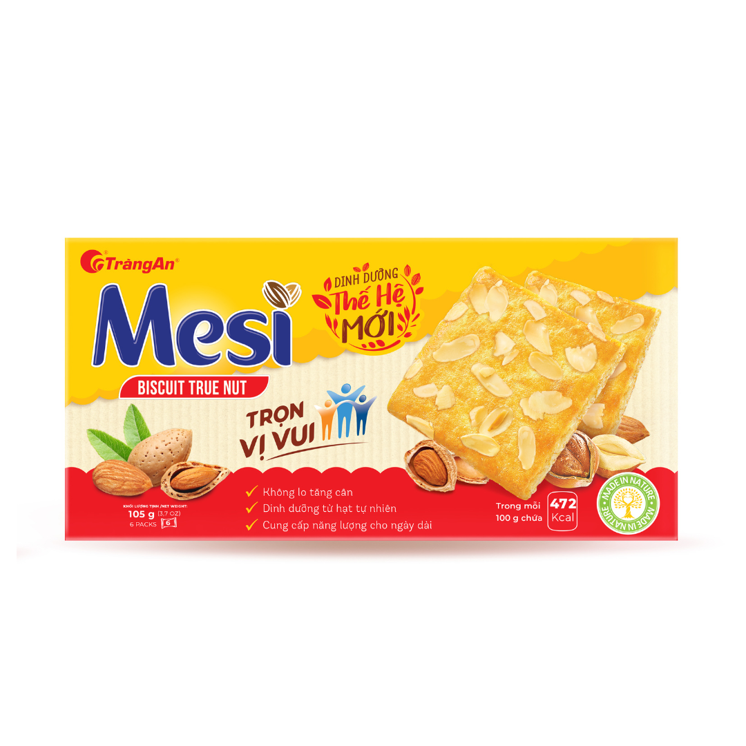 Bánh quy hạt dinh dưỡng Mesi (Hộp)
