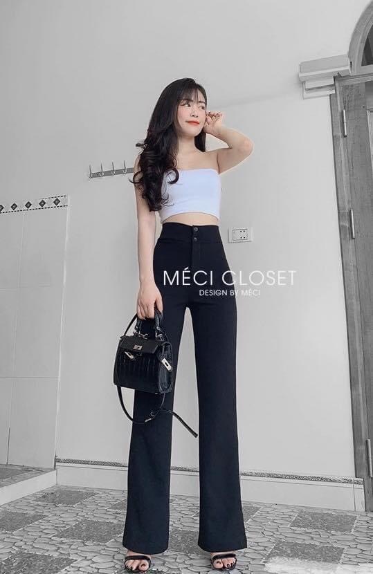 Quần Nữ cạp cao 2 cúc