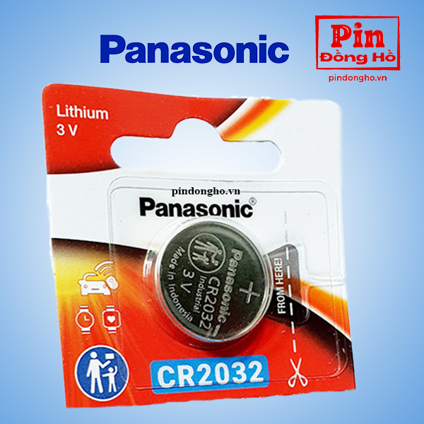 [Giao Hỏa Tốc 2H] Pin nút áo CR2032 cao cấp Panasonic lithium 3V