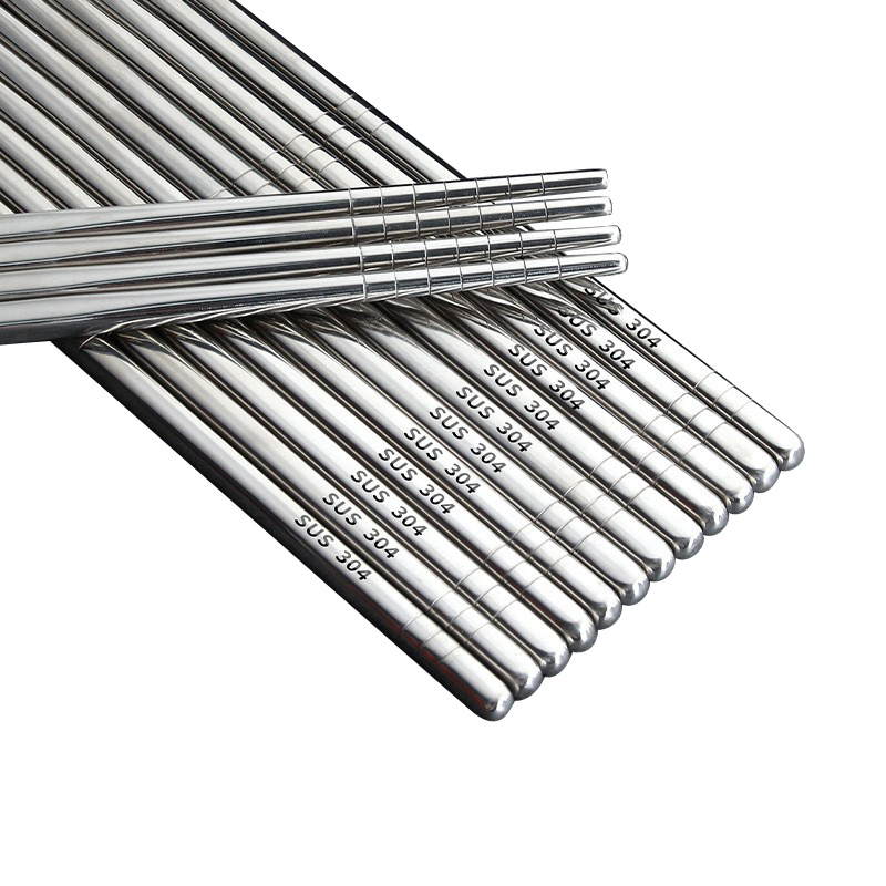 Bộ 5 đôi đũa inox 304 hàn quốc