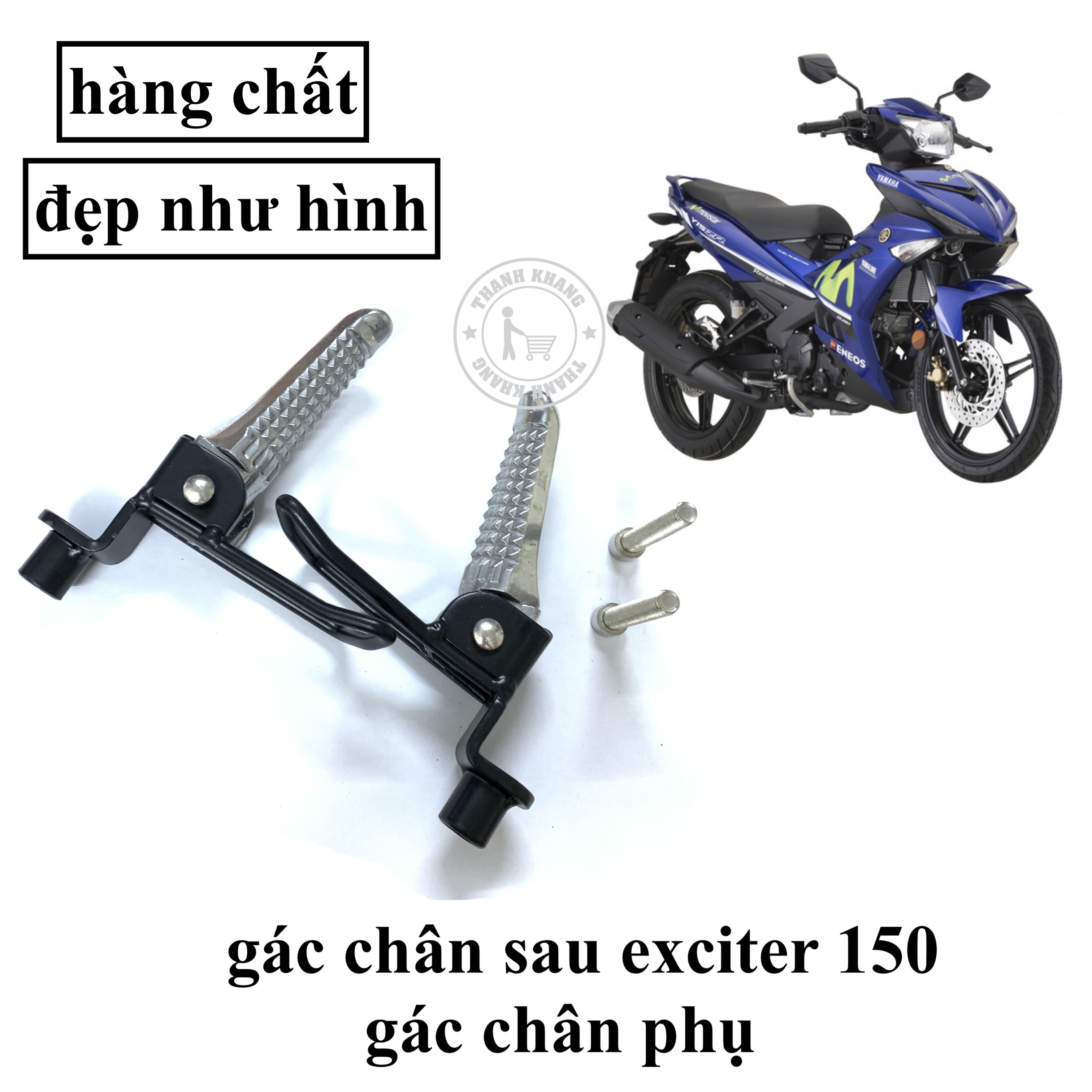 Hcm]Gác Chân Ex 150 (Gác Chân Phụ) Thanh Khang | Lazada.Vn