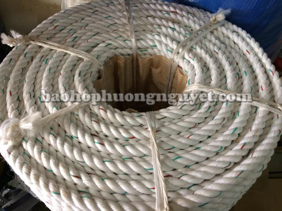 Dây thừng an toàn, dây cứu sính D14 chiều dài 10m