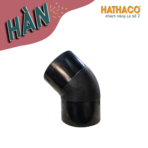 Chếch 45 Độ Dùng Cho Ống HDPE 63 Hàn Nối Đầu